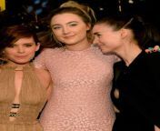 Fuck this would be a live changing foursome. (Kate Mara, Saoirse Ronan, Rooney Mara) from marÃ­a del mar