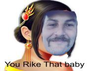 You Rike that baby from rike roci