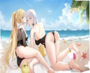 Sisters at the beach..[Bismarck, Tirpitz] from three sisters at nude beach