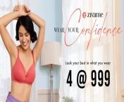 Zivame Sale: Buy 4 Bras @ Rs. 999 + Extra 12% Xuper Cashback from bridal zivame