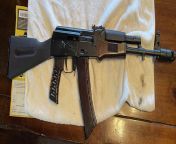 Help with my new SGL31! I just got this rifle and want to get it as close to a Genuine Russian AKM74 as possible. Ive ordered the furniture. What else do I need? from ak47 furniture refinish