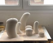 Custom 3D Printed Sex Toys Updates &#124; Some Test Prints &#124; They Are Printed in Porcelain &#124; Yet To Be Lacquered And Annealed from 3d alan sex