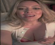 Milf Hillary Duff tries to seduce in front of her son from alyssa lynn takes bbc in front of her son