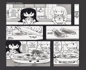 Kii-chan and Ucchi. Cooking autumns eggplant soup seasoned with Mojyo - by @Kitunenosousuke (Google translation) from 155 chan rip librechan 24