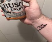 When in Vegas, you get a &#36;30 tattoo and a thirty pack of Busch Light. Cheers! from ebba busch
