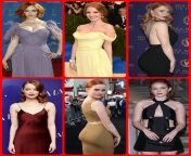 Hot Redhead Celebs! Ass, Pussy, Mouth and a Threesome with the remaining 3. Top Row- Christina Hendricks, Jessica Chastain, and Bryce Dallas Howard. Bottom Row- Emma Stone, Madelaine Petsch, and Sadie Sink from emma stone hot photosw woman seksy