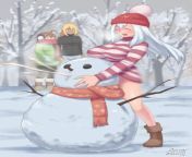 FROSTY THE SNOWMAN~ WAS VERY FUCKING COLD~WITH CORN COB PIPE AND DICK INSIDE THIS BITCH FUCKED HIS BRAINS OUT YOOOOOOO~ from frosty the snowman porn