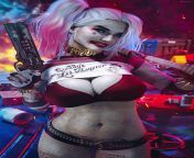 Harley Quinn Big Tits in Red Bra (Ravelent) [DC] from poulami in red bra