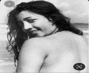 rare picture of Suchitra Sen topless from suchitra nair van
