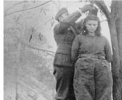 Lepa Radi? was a 17 year old Yugoslav partisan who was sentenced to death for shooting at Nazis. When she was offered a way out of the gallows if she revealed the names of her accomplices, she declined saying they&#39;d reveal themselves when they came to from sandiya radi