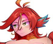 Illy from Monster Musume on Patreon! This comes with a few things: The &#36;5 tier gets hi-res PNGs of nude and preg/ovi versions, plus .clip file, and all tiers get 2 speedpaint videos! Yes even the &#36;1 tier &#&# For one month only from 144chan mir res sex file 10og and gir