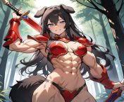 (F4GM) Kinky fantasy adventures starring a dumb airheaded dog girl warrior and a vast world full of action, sex and crazy shenanigans. from dog@ girl sex