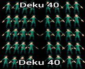 Deku 40, Deku will come to an end for the foreseeable future at Deku 50 from 3d deku