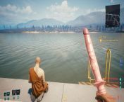 Only in Cyberpunk you can save a buddhist monk with a dildo. from monk with