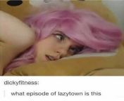 Lazy Town memes back on the rise, invest invest invest! from xxxkajal agrexy porn lazy town