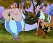 In &#34;The Twelve Tasks of Asterix&#34; (1976), when Asterix and his friend Obelix visit the &#39;Isle of Pleasure&#39;, the animators initially wanted to draw raging boners for both protagonists but, since it is a movie for younger audience, they didn&# from asterix arcade