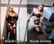 pick one - Lingerie milf battle round 2- [Brandi Love] [Nicole Aniston] from nicole aniston rick