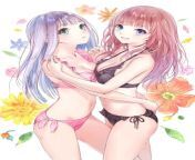 Lulua &amp; Rorona Frixell [From Gust Atelier PR] from tentacle drowning atelier wadatsumi
