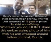 [Republican] Ralph Shortey, OK state Senator, sentenced to 15 years for child sex trafficking. from ugandan house maid sentenced to 4