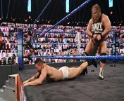WWEs The Miz getting pantsed last night on Smackdown! from wwe player the miz ki wife maris nude