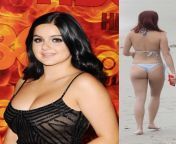 Best Side by Side of Ariel Winter showing her best features from side by side comparison of tiktok vs nsfw version mp4 download file