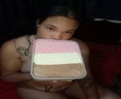 Do you want to see this sexy stuffing with all this ice cream? ????????? Full vine available!!! IG @reallorenfeedeehot Telegram @lorednfeedeehot Kik: Lorenmournignstar from cream full