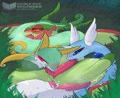 Noodles and Flygon [veiluminox] from flygon