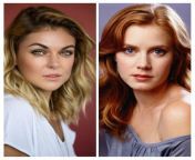 Who would you rather fuck: Serinda Swan or Amy Adams from man fuck female swan xxx vie