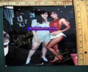 Christy Canyon with Racquel Darrian at a convention. Christy speaks highly of Racquel. They made lesbian love twice on film. Christy also fucked Derek Lane in one of Racquel&#39;s first Vivid films, which reportedly made Racquel cry off set. Meanwhile, Ch from christy canyon hairy naked