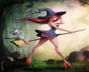 My u/WmHawthorne says this looks just like me in cartoon form... I love being his sexy Witch EVERY day of the year?????????? from sexy witch nude cartoon xxx