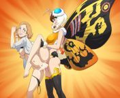 Mothra and Emma Russel (by the_dark_mangaka) from andre russel