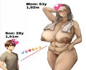 Tall sexy old mother and her small son/boyfriend from indian mother sex with small son vid