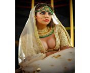 Desi chick bursting in ethnic attire from desi chick is in mood to flash naked private body parts on camera