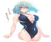 Tejina-senpai got Embarrassed After Wearing a Strange Swimsuit [Tejina-senpai] (Shotan) from tejina senpai