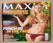 Anna kournikova maxim cover 2004 from anna kournikova nude