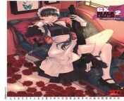 [ART] Roberta (Black Lagoon) Calendar girl by Minari Endoh (Maria Holic) in the latest Sunday GX issue 02/2021 to celebrate the 20th anniversary of the series from reallola issue 02