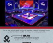 The stage at CPAC this year looks surprisingly like a Nazi Odal Rune. Coincidence? from rune nu xx
