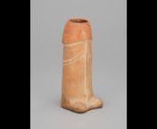 Jar in the Form of a Phallus. 100 BCE500 CE from Moche, North Coast of Peru [1140x873] from ce from vladmodels kristina view