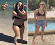 F/21/53 [130lbs &amp;gt; 105lbs = 25 lbs] Not a huge change, but its so liberating to not be disappointed in the girl in the mirror anymore (6 month difference) from gap girl in the mirror