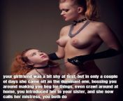 Your girlfriend is slowly taking over your family [gf][sister][lezdom][femdom][incest] from family xnxin sister