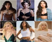 Pick one as your Goddess who turns you into her personal fuckslave. Pick a kink of yours as well - [Victoria Justice, Barbara Palvin, Olivia Rodrigo, Anya Taylor-Joy, Zendaya, Billie Eilish] from tina as swetta silvestru or barbara dobson