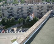 Pavel Kashin was a famous Russian Freerunner who impressed his audience with jaw-breaking stunts. Well, this photo would be the last photo ever taken of Pavel, as he attempted to do a backflip on a wall next to a 16-story drop and ultimately plummeted tofrom pavel kopřiva muyori