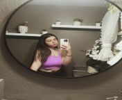 Short girl with huge boobs in a hot pink sports bra ? from tight huge boobs in bra desi aunty remove short video by husband