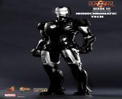 Cryptocollectible No. 1 - Hot Toys Iron Man MK III Monochromatic Tech - The Grail No One Knows Exists... Or does it? from dalaal no film hot