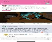 This guys is hosting FAKE events, plus Fucking guys as a guy but telling them hes a mute girl wow hope this erp Reddit can keep a eye out and ban people like this from mute girl sex