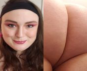 The two sides of Meaghan Jaymes. Onlyfans.com/MeaghanJaymesTS from meaghan
