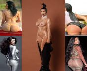 Sexy little collage of Kim K from sexy dish collage