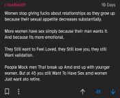 Men like young women because older women don&#39;t like sex? from old men fucked young women