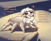 Short and Sweet [Punny, Multilayered Title] [Monstergirl Wife and Daughter] [Short] but [Adorably Sweet] and [Wholesome AF] [No Sex, Just Your Daughter Wanting to Cuddle] [Male POV] [Not NSFW but just to be safe] because [Nonhuman &#34;Nudity&#34;] [Ment. from mom teaching son and daughter sex saree wife foreign man