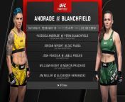 Taila Santos OUT. Erin Blanchfield will now be fighting Jssica Andrade at UFC Vegas 69 on Feb. 18 from taila tailor
